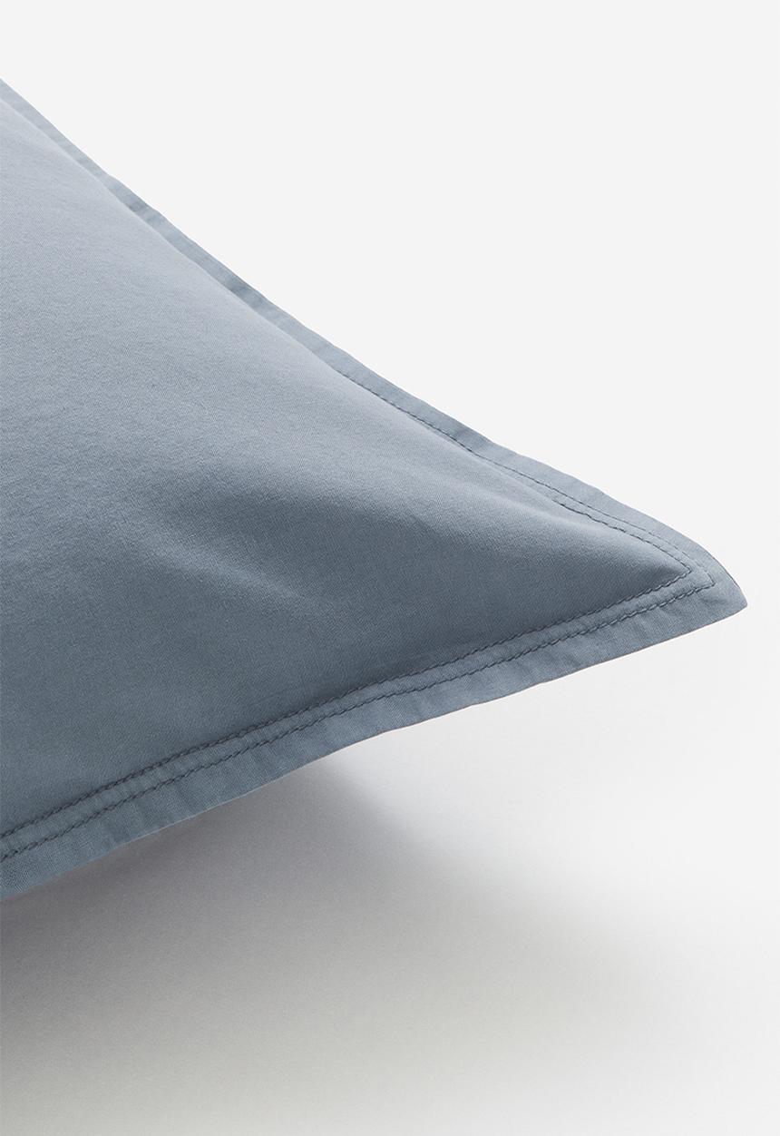 H&M - Cotton pillowcase - blue