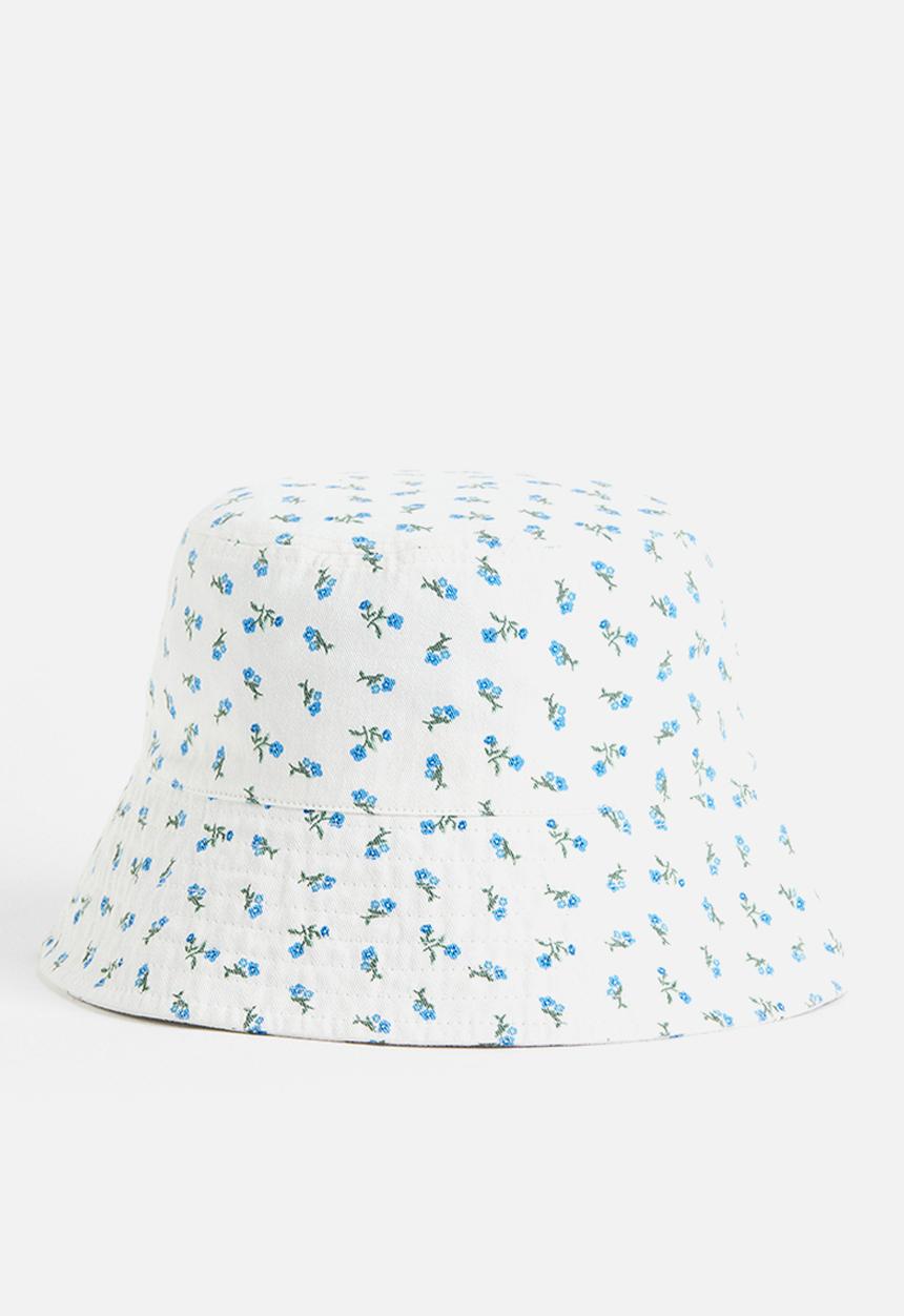 H&M - Cotton bucket hat - multi,white