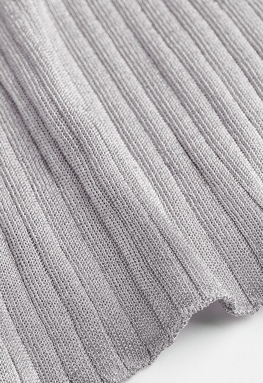 H&M - Shimmering vest top - silver
