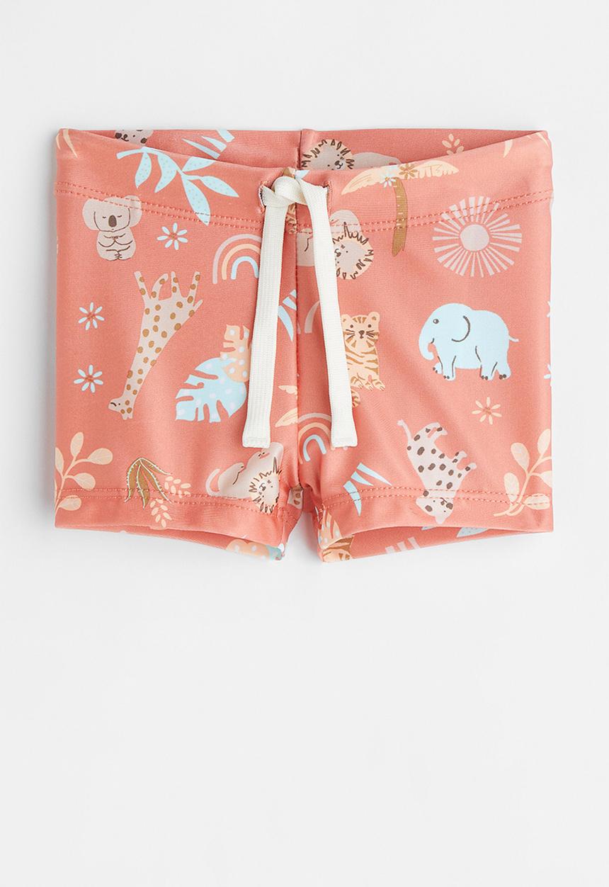 H&M - Swimming trunks - orange animals