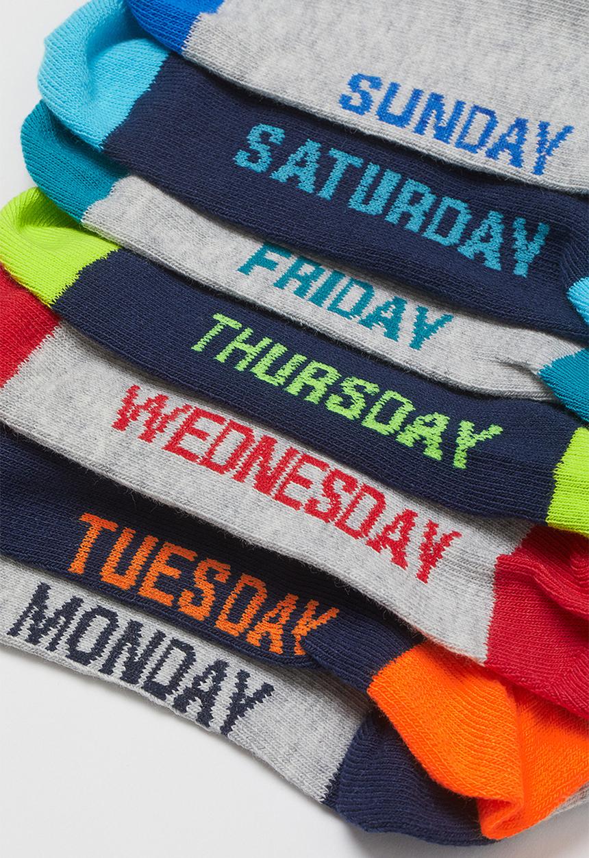H&M - 7-Pack trainer socks - multi