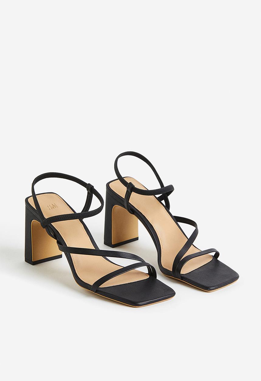H&M - Heeled sandals - black