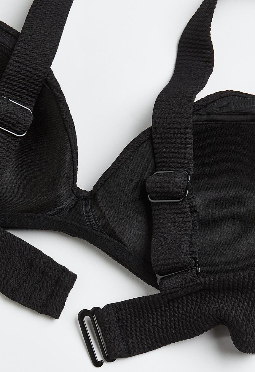 H&M - Push-up bikini top - black