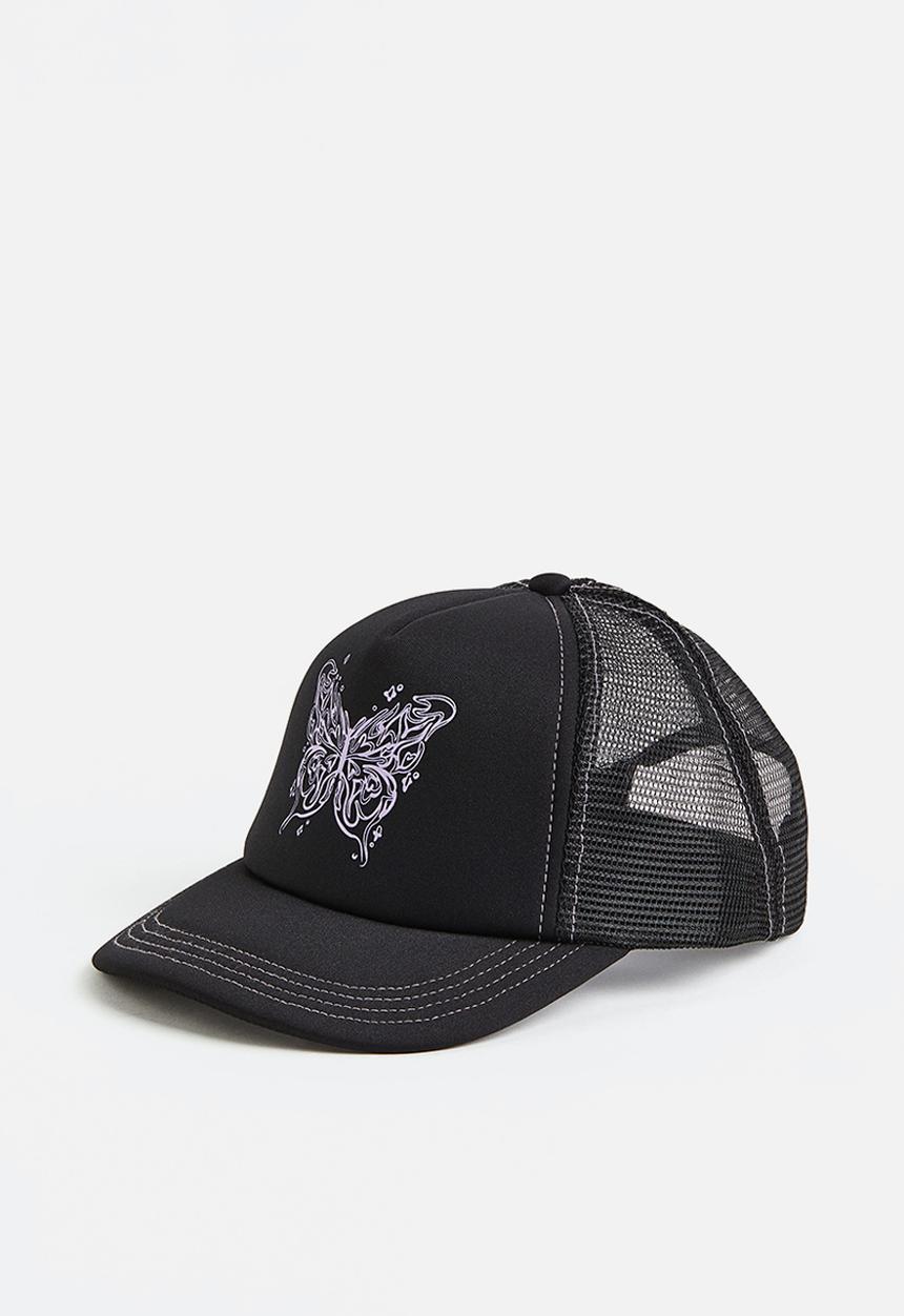 H&M - Motif-detail cap - black