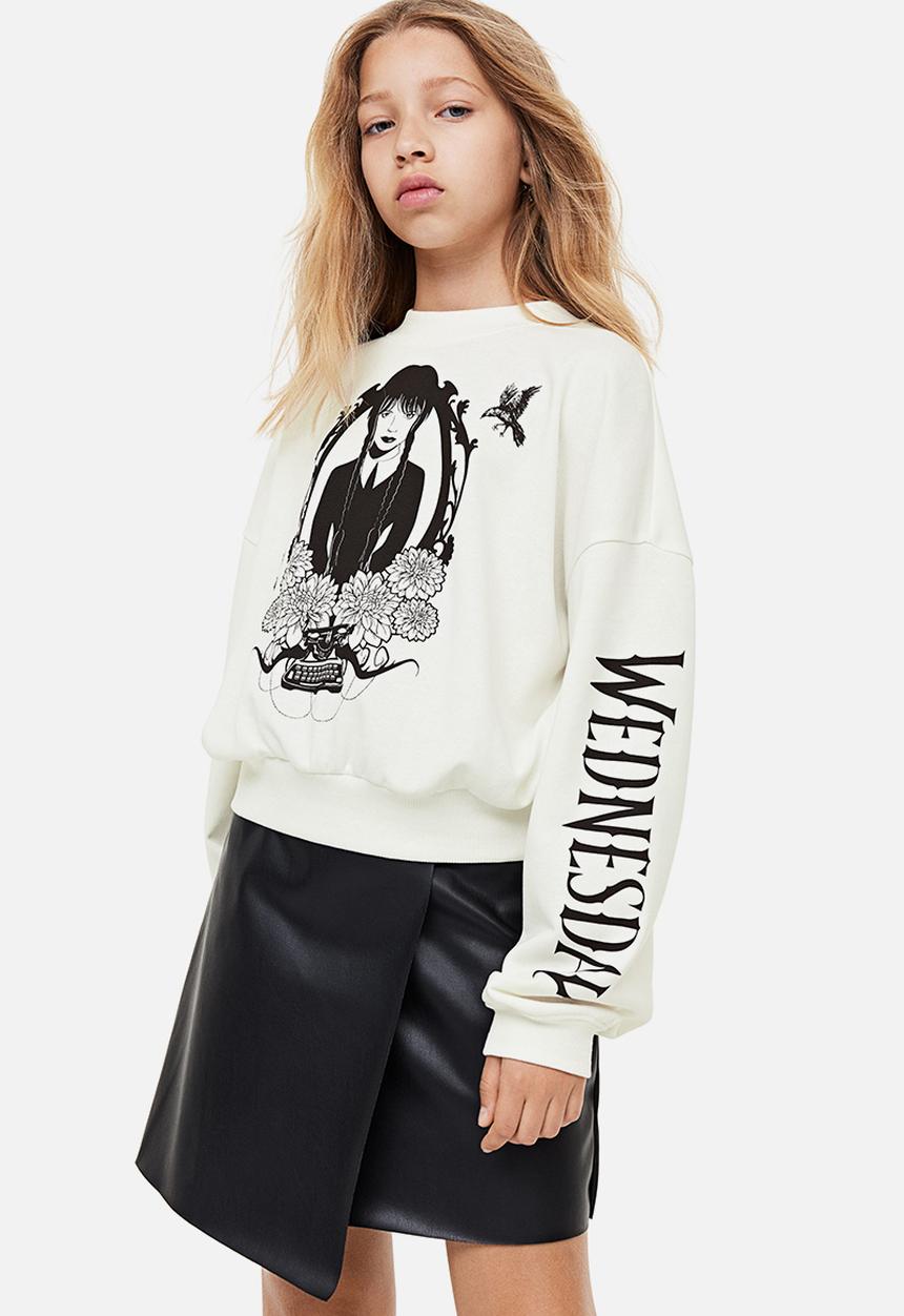 H&M - Oversized sweatshirt - white