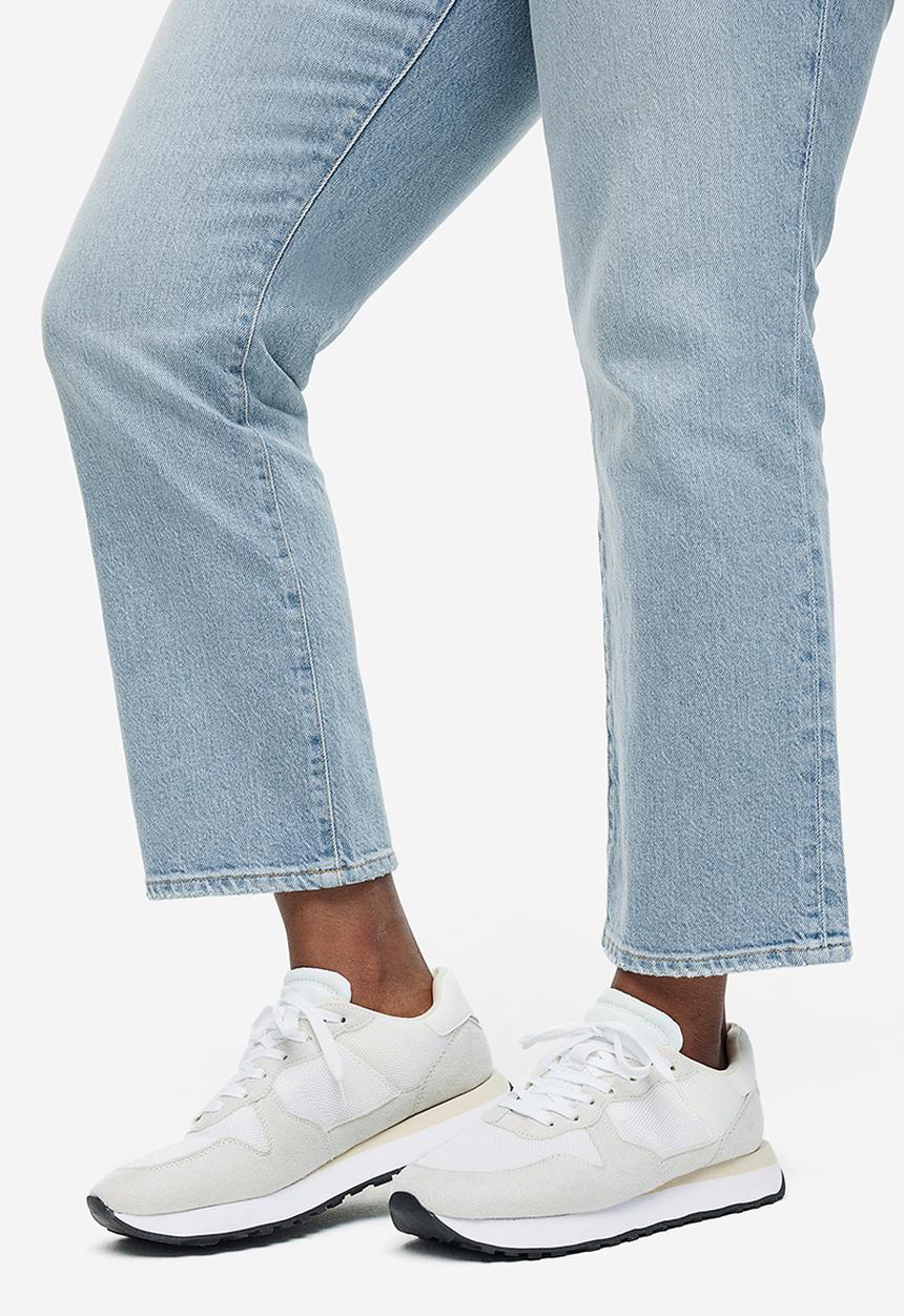 H&M - Curvy fit vintage mom ultra high jeans - light denim blue