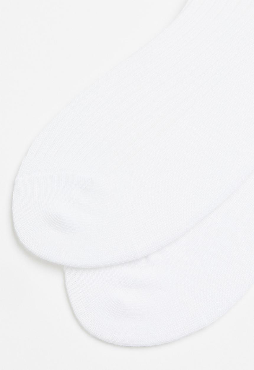 H&M - 7-Pack trainer socks - white