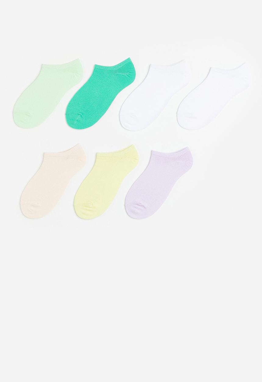 H&M - 7-pack trainer socks - multi