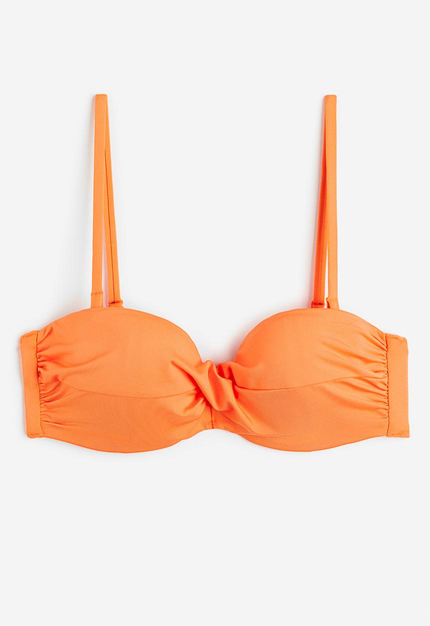 H&M - Balconette bikini top - orange