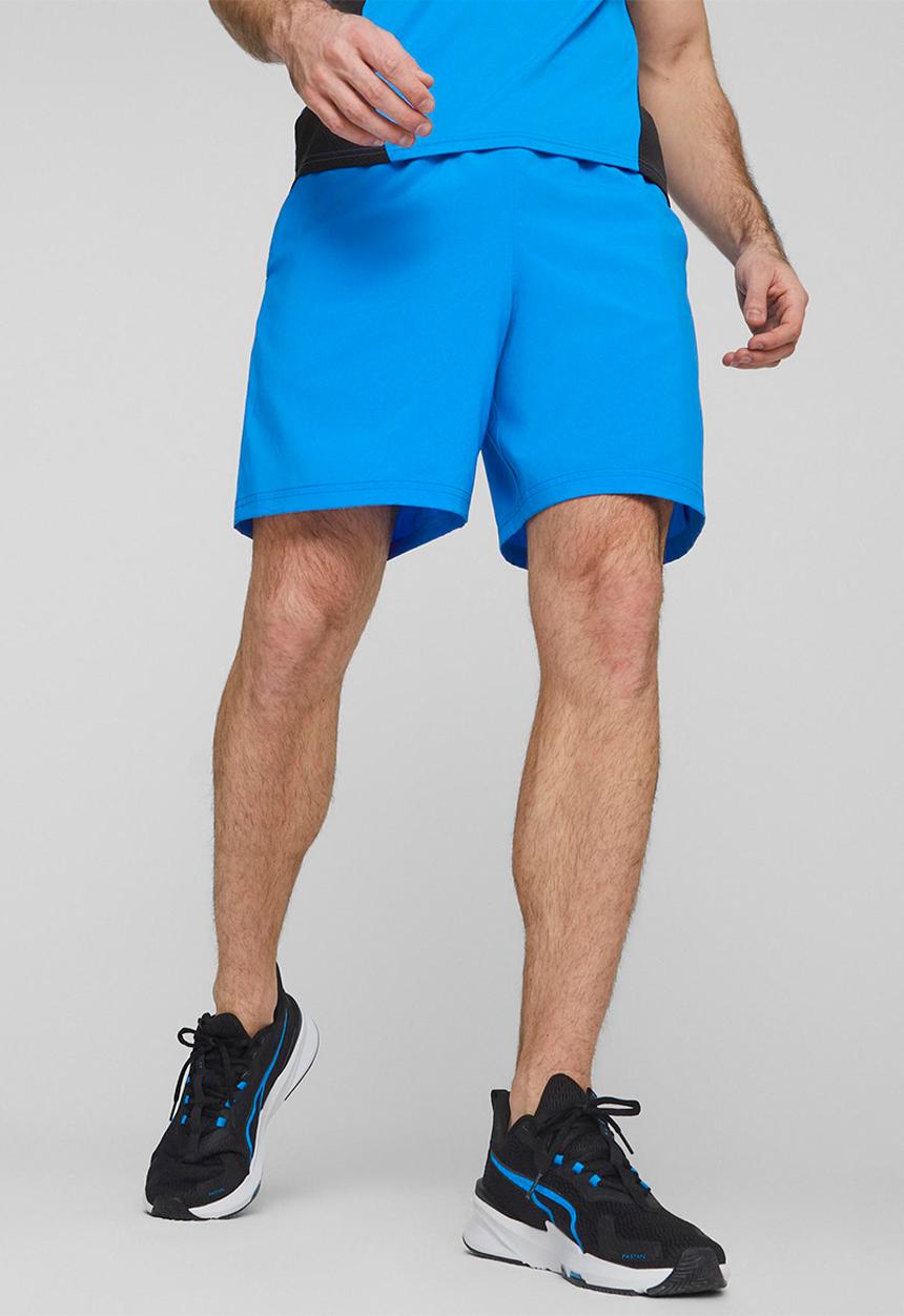 PUMA - Train fav blaster 7" short - blue 