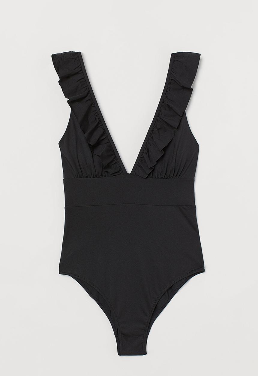 H&M - Padded-cup swimsuit - black
