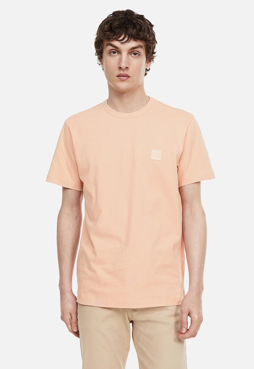 H&M - Regular fit appliquéd t-shirt - pink