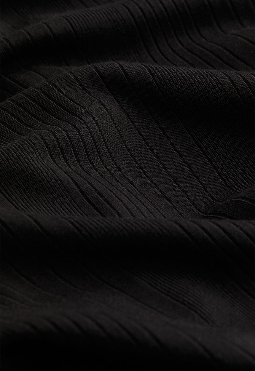H&M - Mama ribbed dress - black