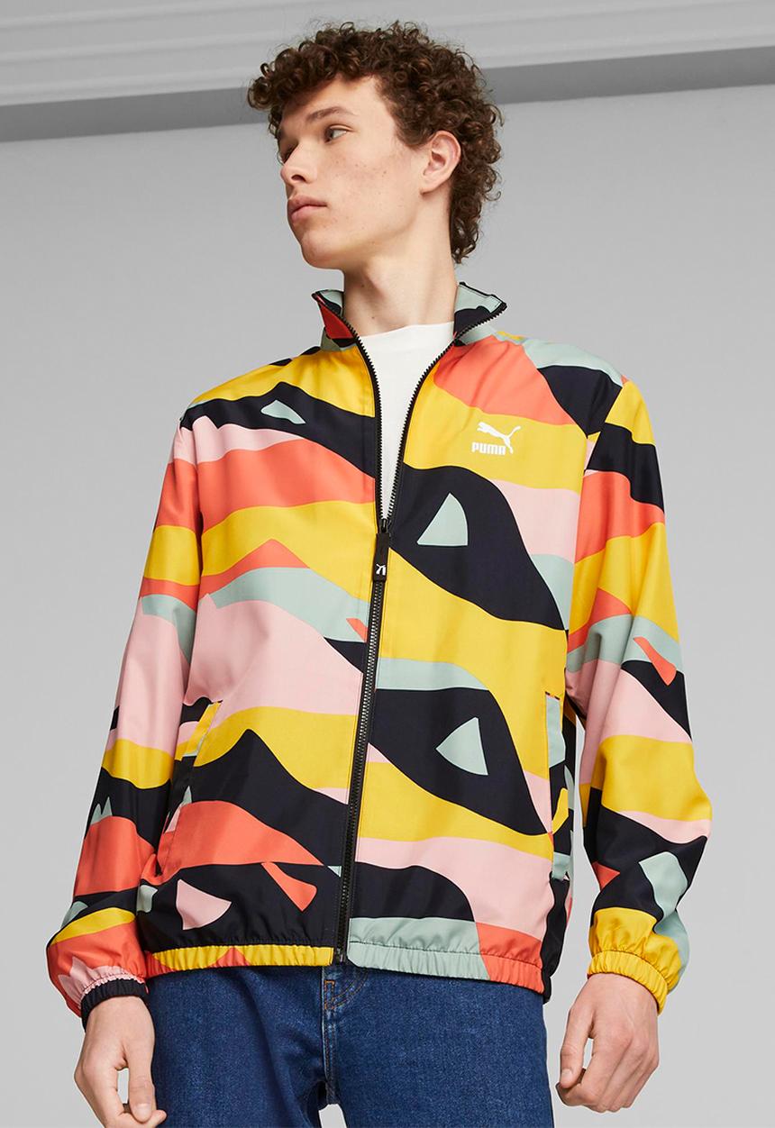 PUMA - Swxp puma worldwide woven jacket - multi 