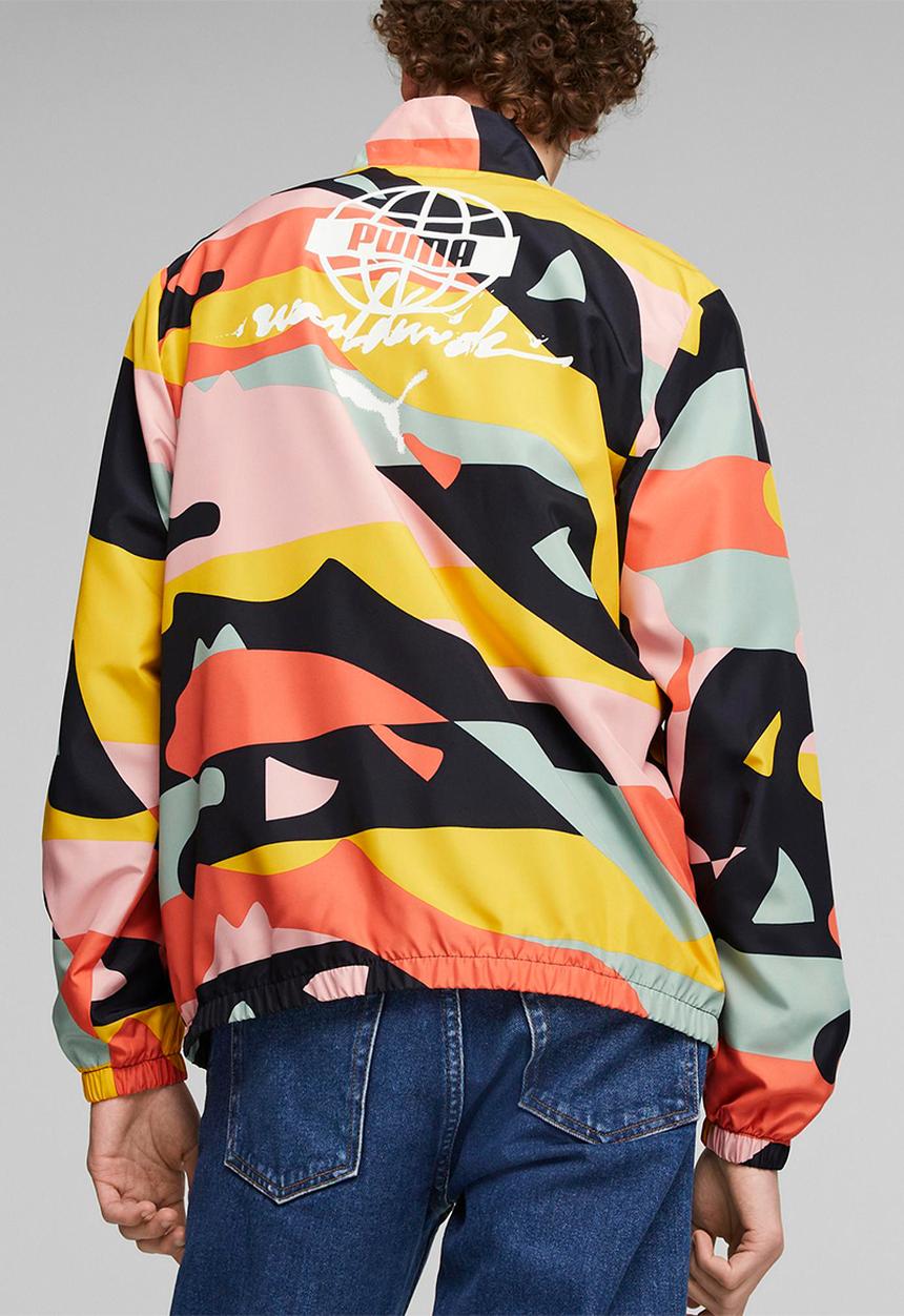 PUMA - Swxp puma worldwide woven jacket - multi 