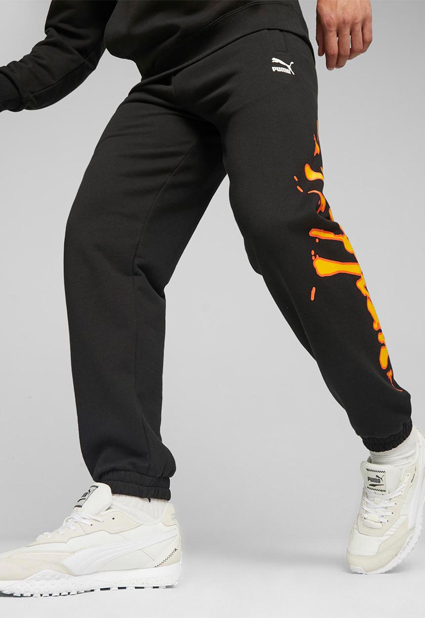 PUMA - Swxp puma worldwide sweatpant tr - black 