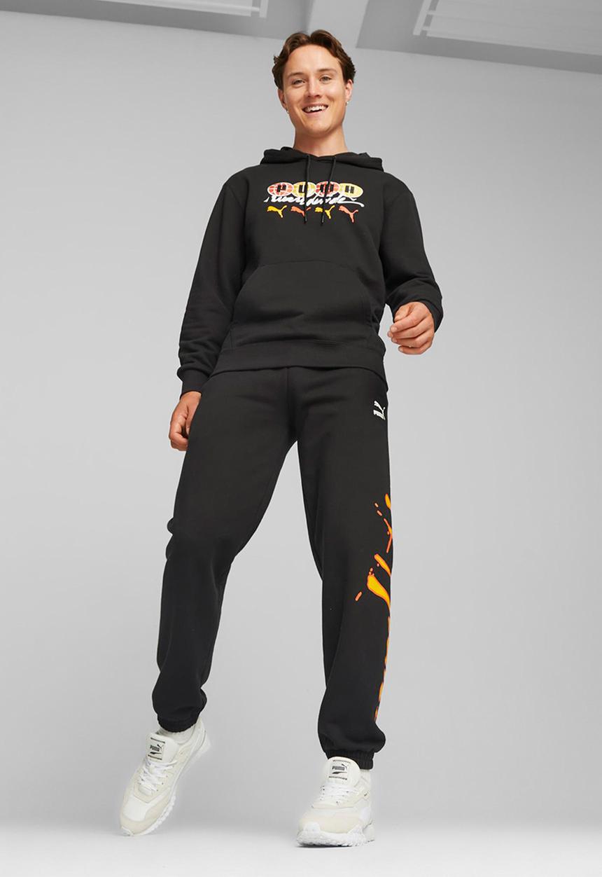 PUMA - Swxp puma worldwide sweatpant tr - black 