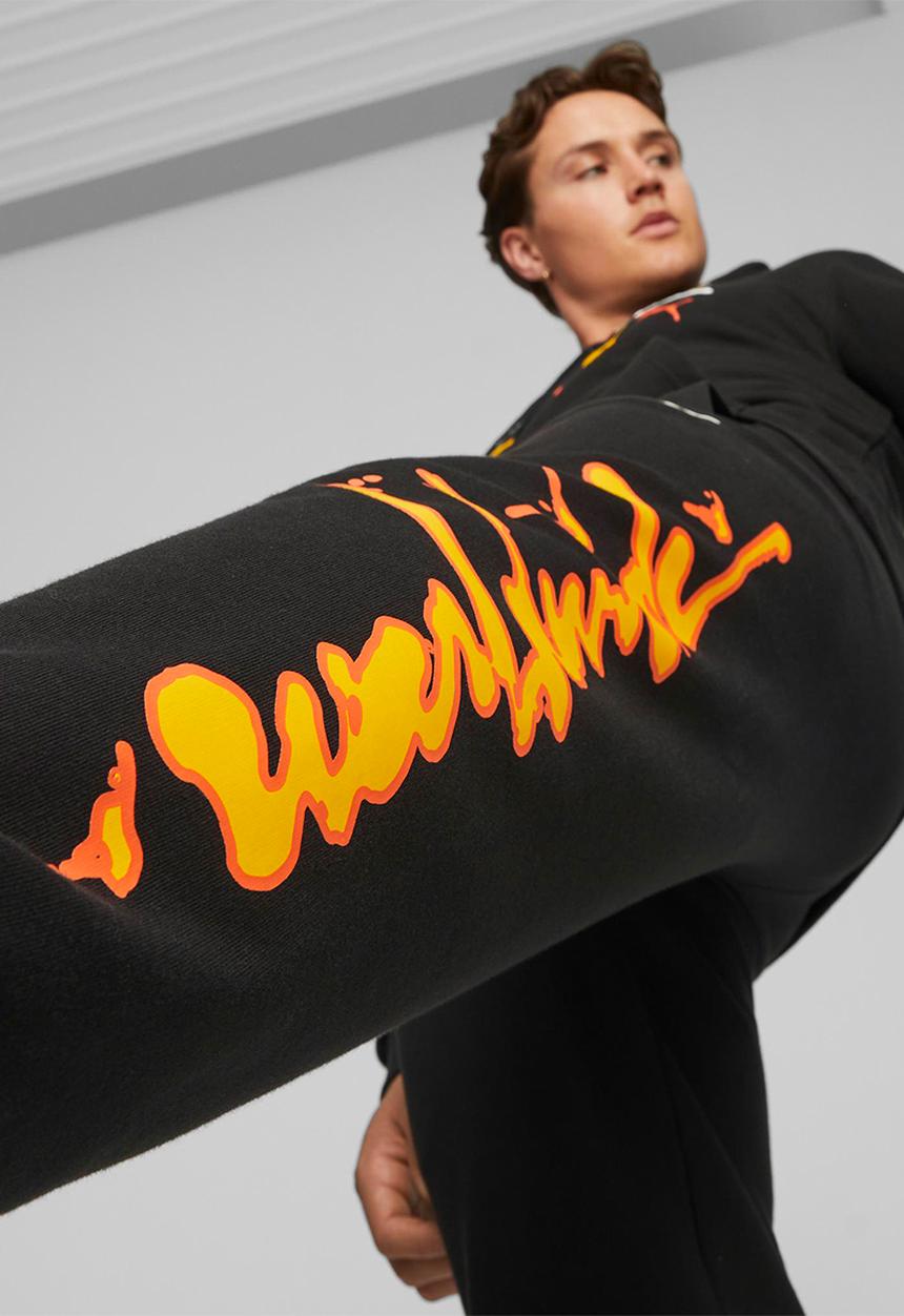PUMA - Swxp puma worldwide sweatpant tr - black 