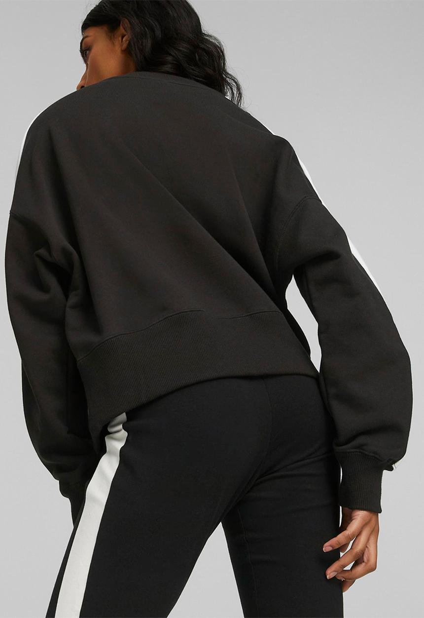 PUMA - T7 crew -  black