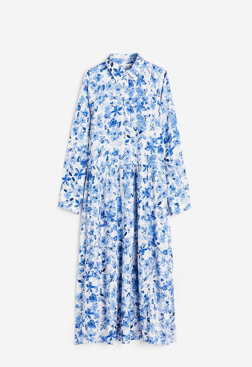 H&M - Shirt dress - blue,multi