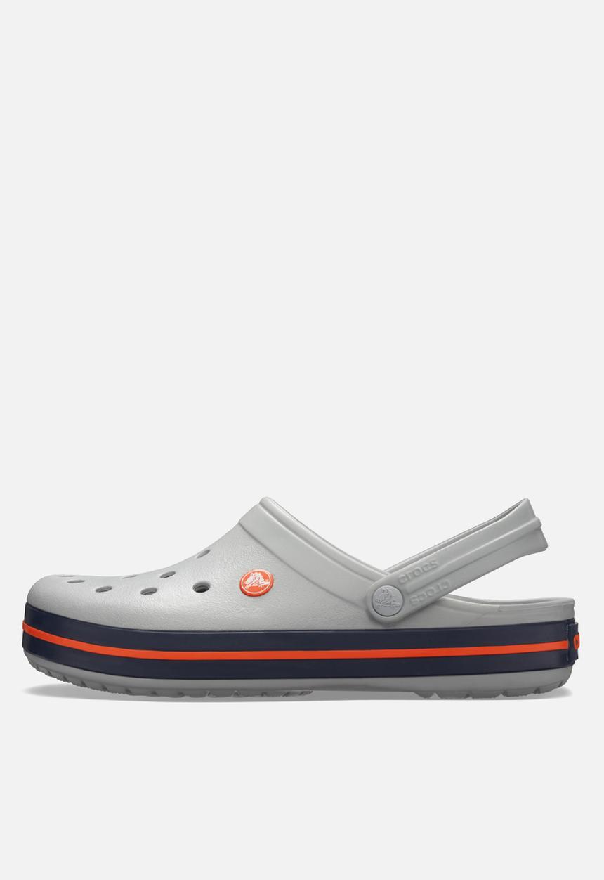 Crocs - Crocband - light grey & navy