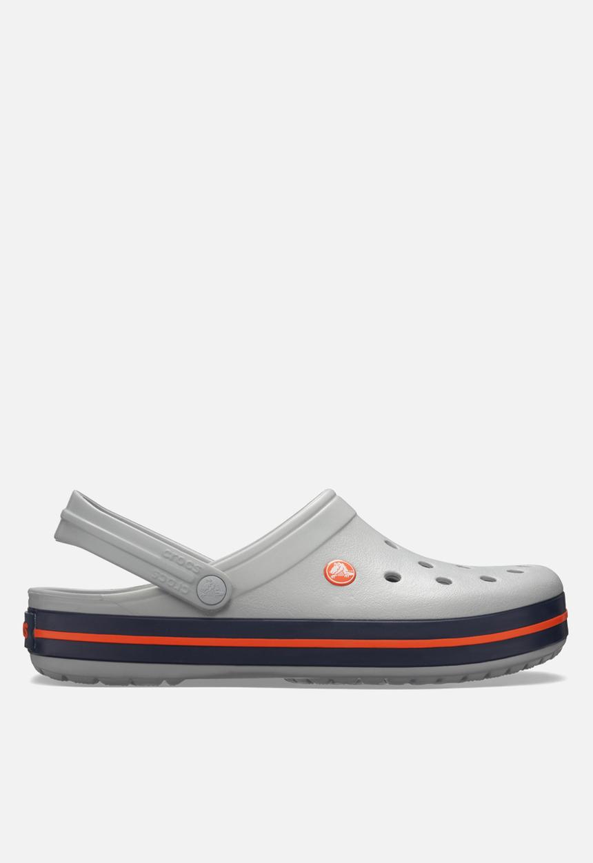 Crocs - Crocband - light grey & navy