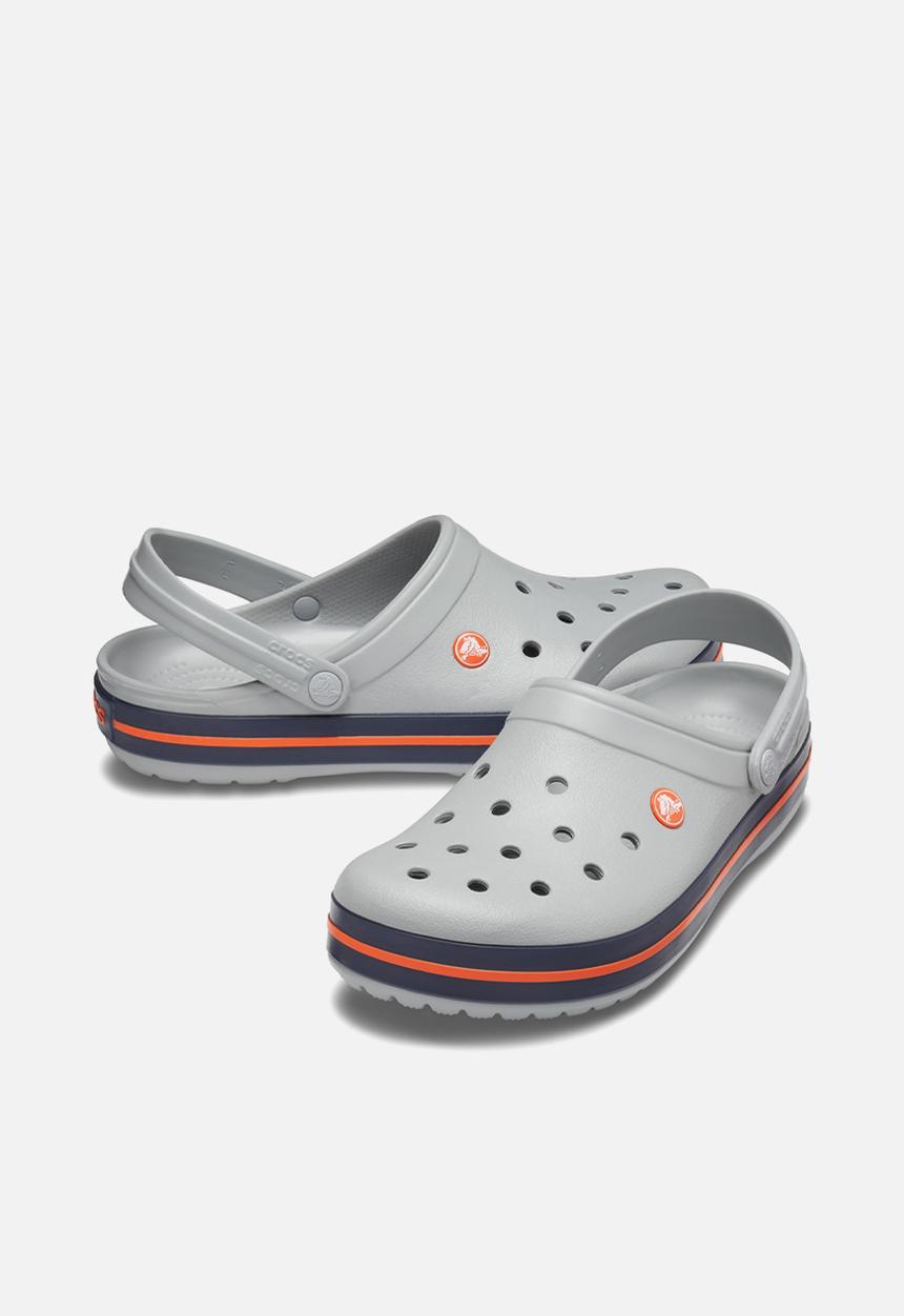 Crocs - Crocband - light grey & navy