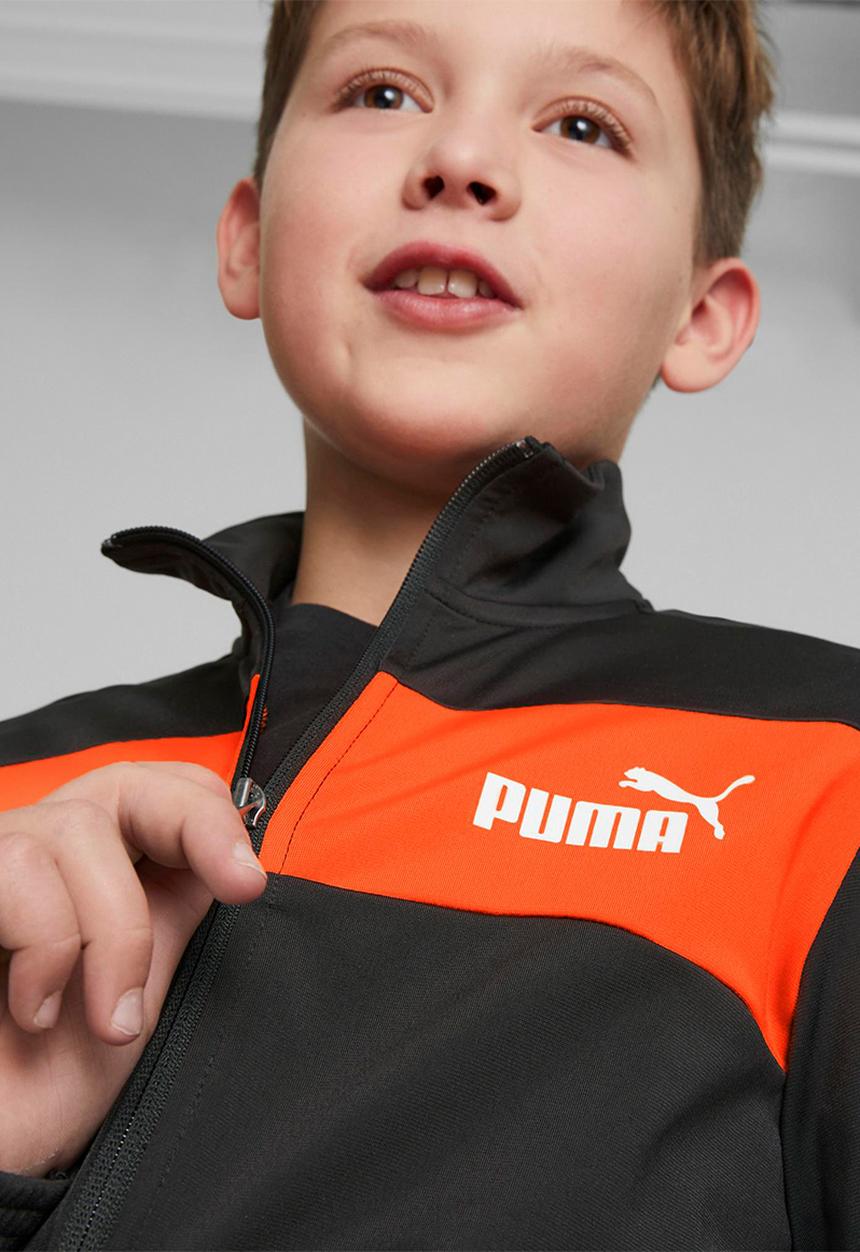 PUMA - Poly Suit cl B - puma black / ultra orange