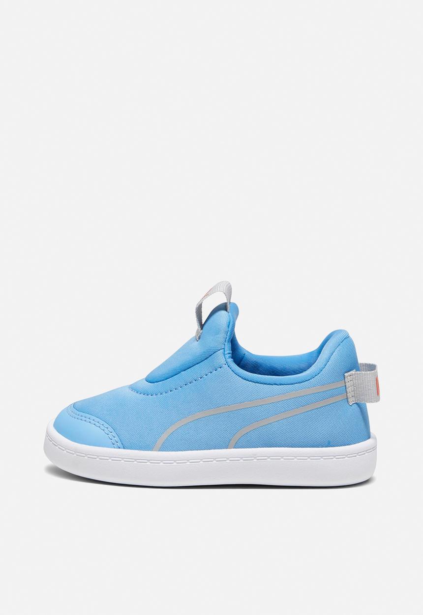PUMA - Courtflex v2 slip on inf - regal blue-cool light grey