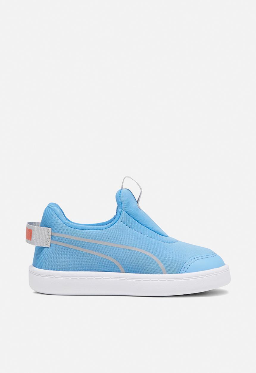 PUMA - Courtflex v2 slip on inf - regal blue-cool light grey