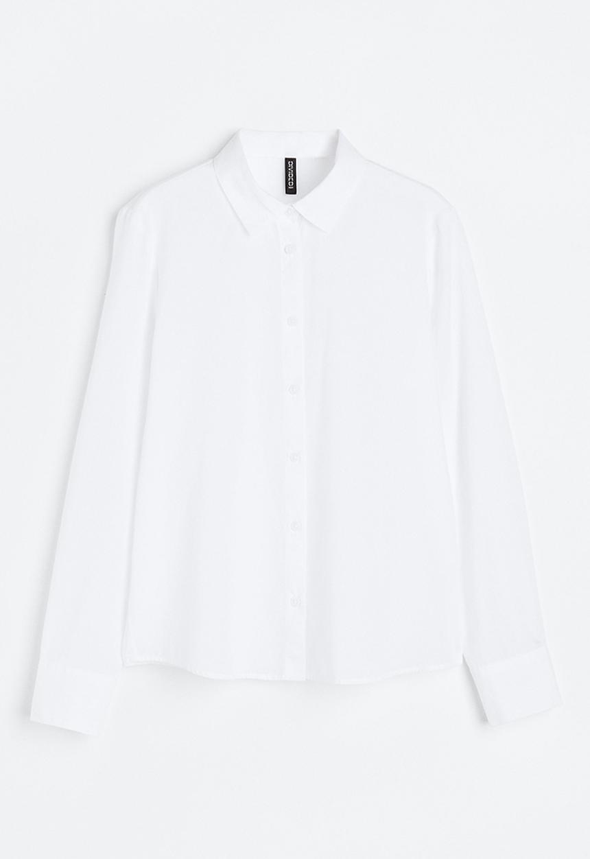 H&M - Cotton shirt - white