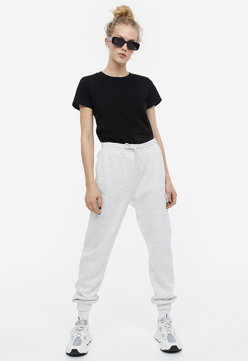 H&M - Fitted T-shirt - black