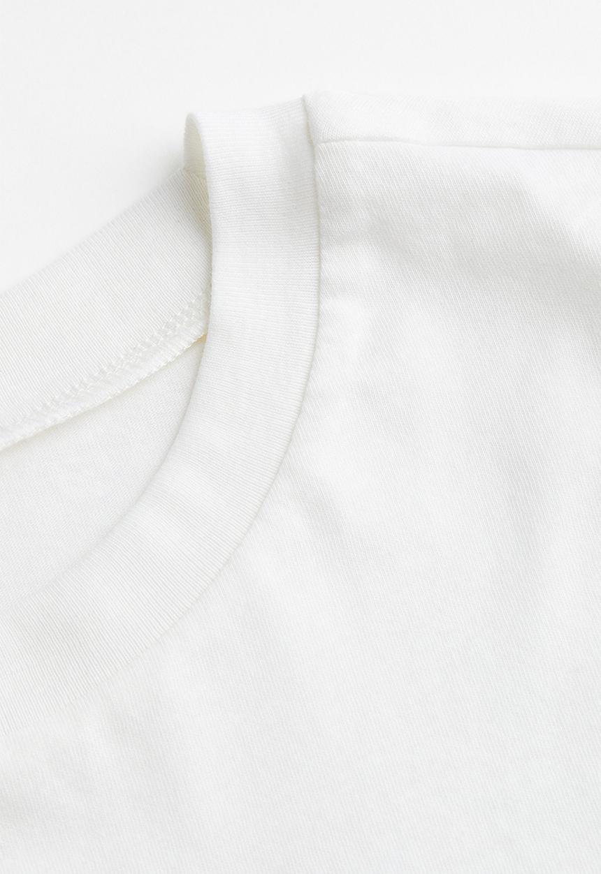 H&M - Fitted T-shirt - white