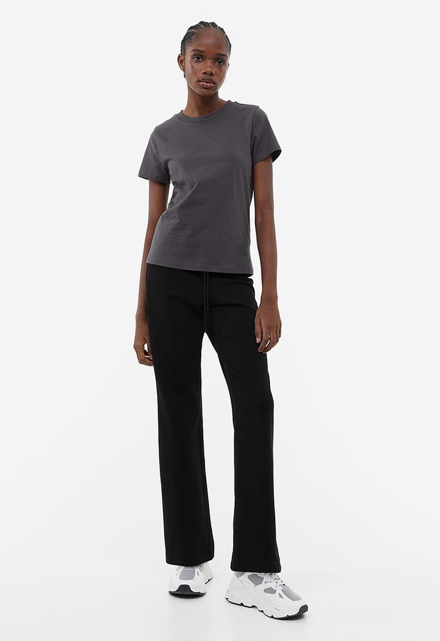 H&M - Fitted t-shirt - grey