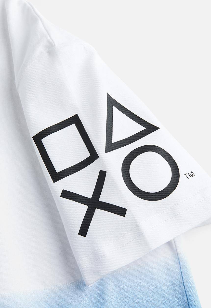 H&M - Printed t-shirt - white/playstation