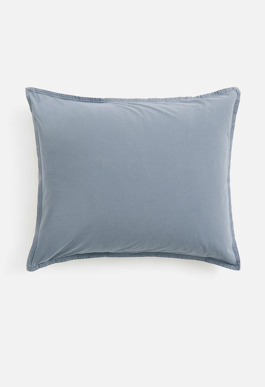 H&M - Cotton pillowcase - blue