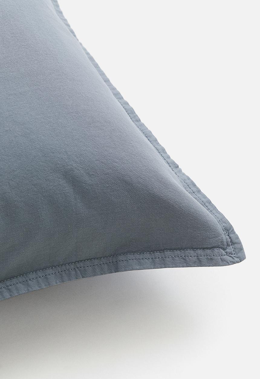 H&M - Cotton pillowcase - blue