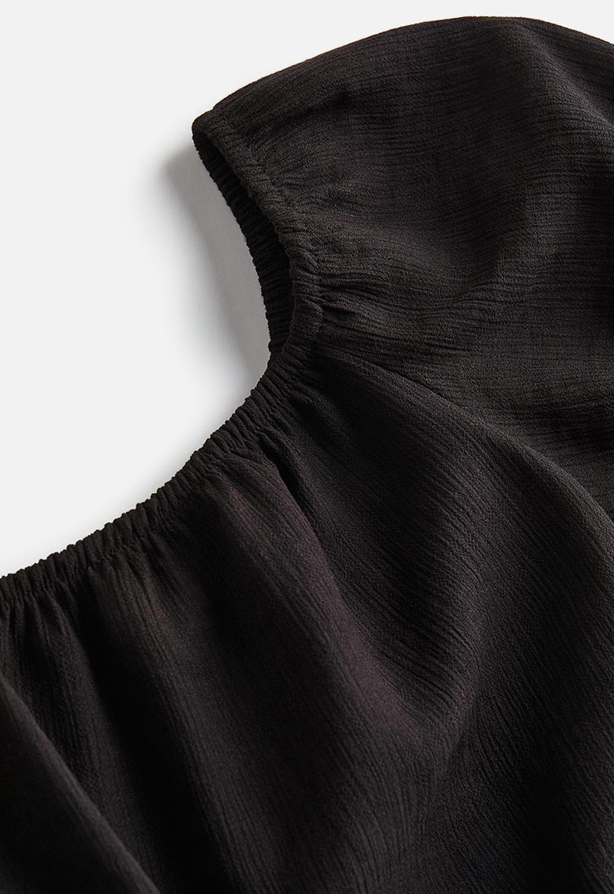H&M - Raglan-sleeved blouse - black