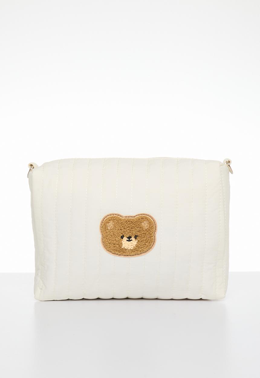 Pop Candy - Quilted travel bag - white