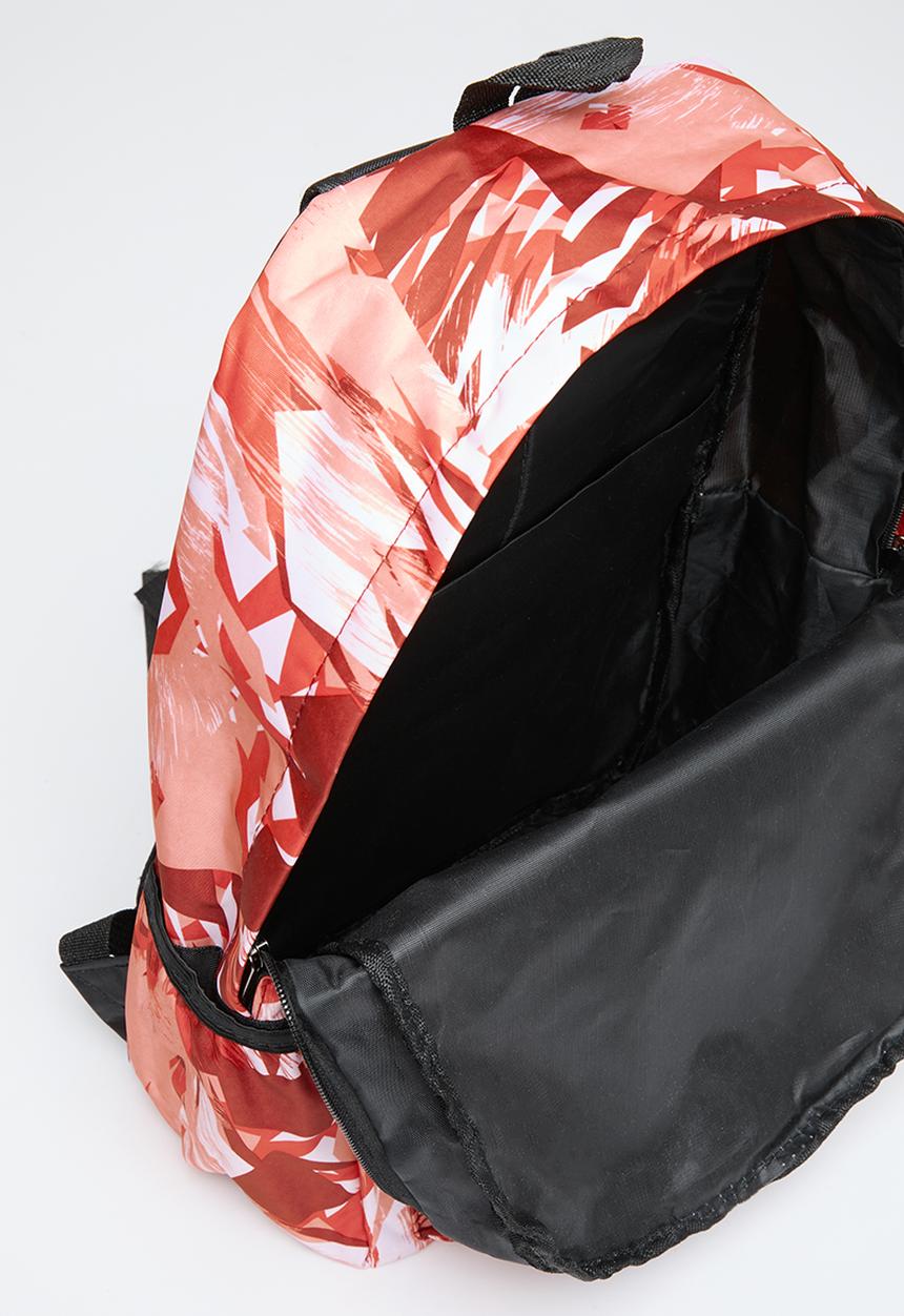 Pop Candy - Abstract print backpack - red