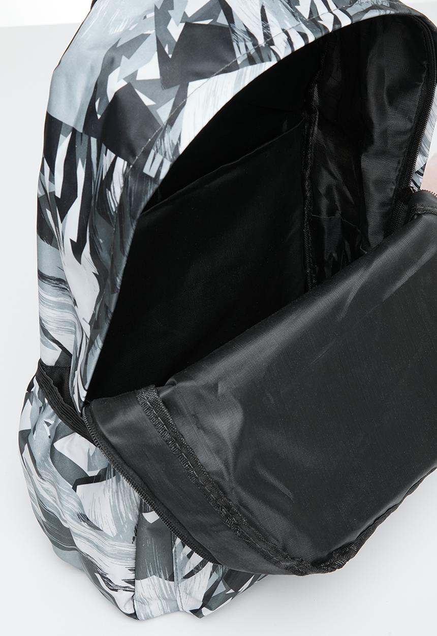 Pop Candy - Abstract print backpack - grey 