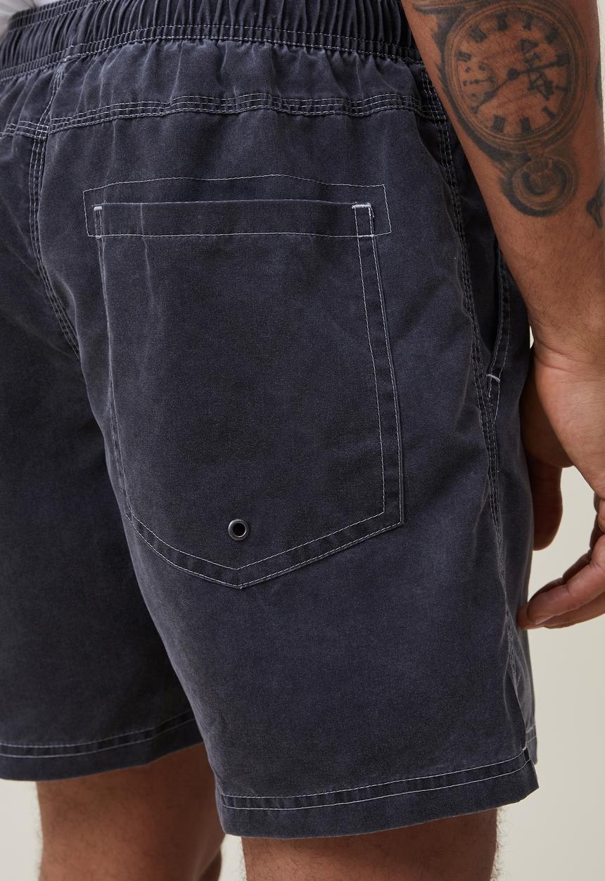 Cotton On - Kahuna short - black contrast