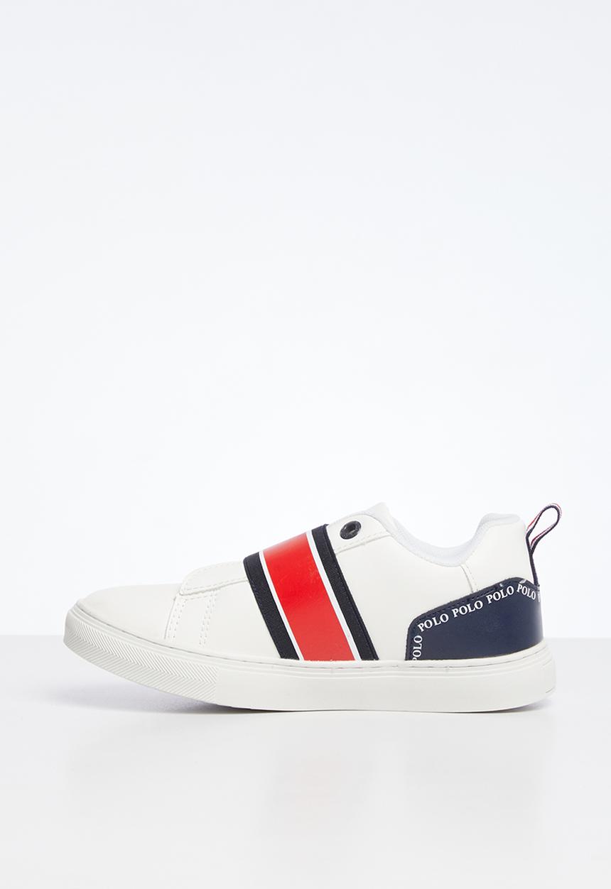 POLO - Boys sneakers - navy/red