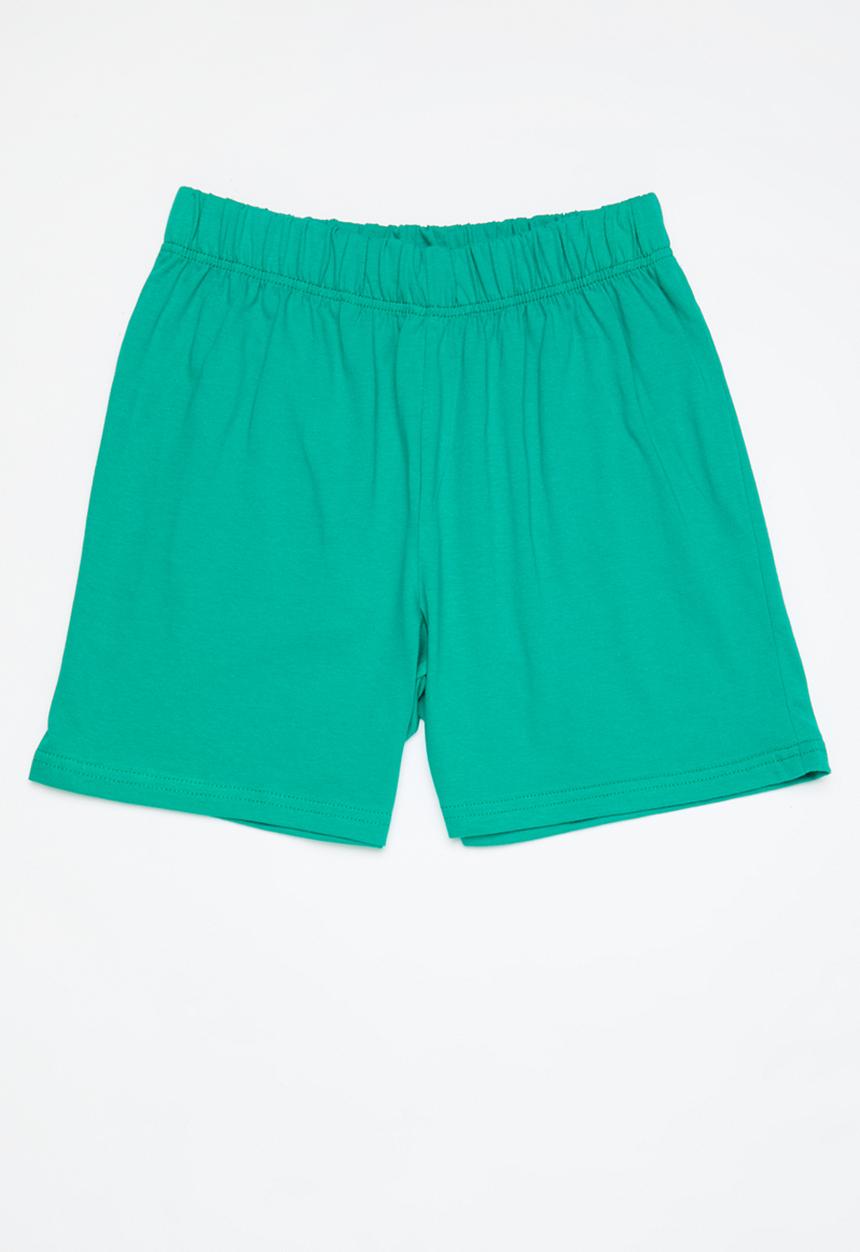 Rebel Republic - 2 Pack cotton short - holly green & stone