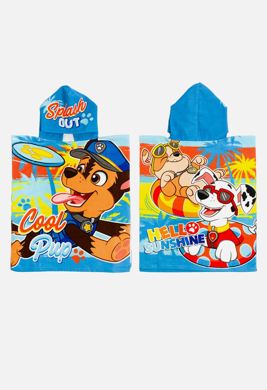 Character Group - Paw patrol hooded towel - blue