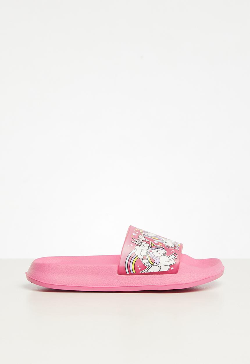 Character Group - Unicorn pool sliders - pink