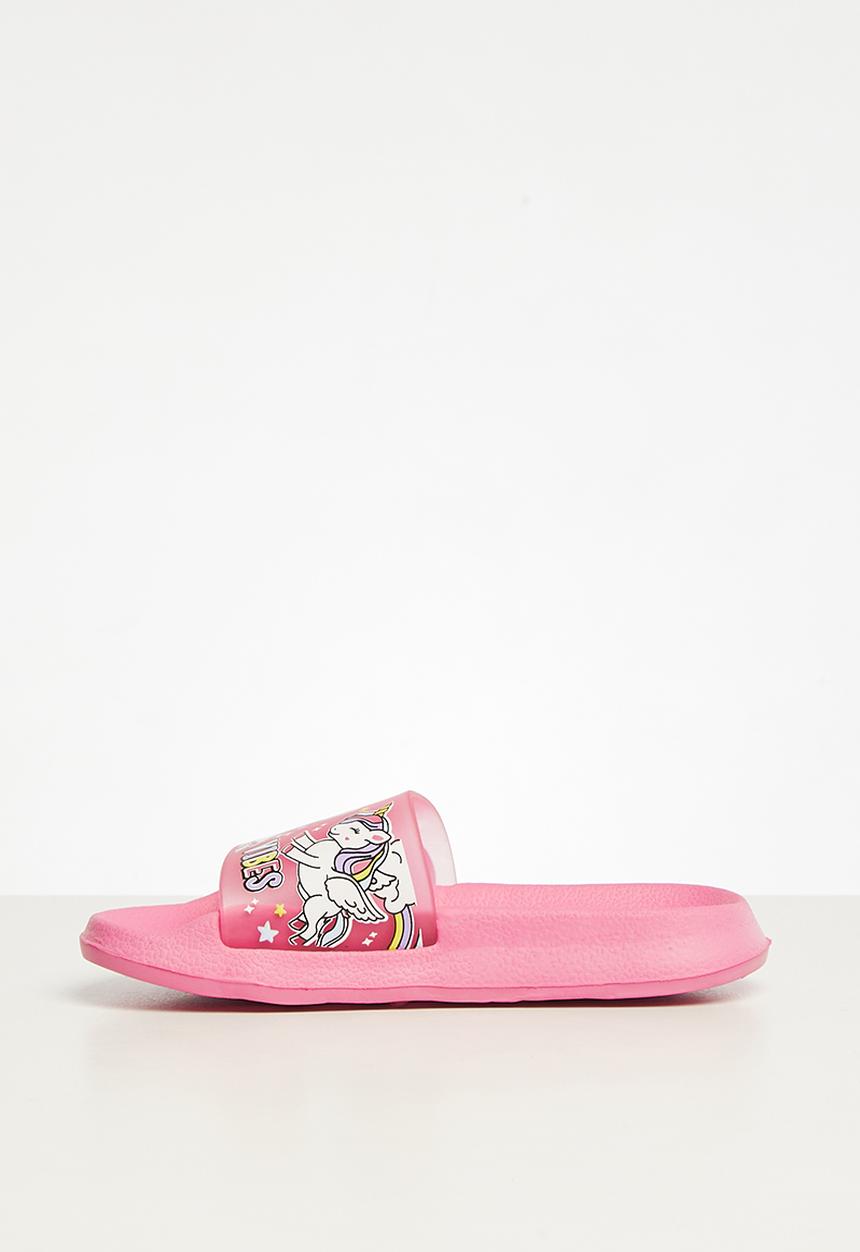 Character Group - Unicorn pool sliders - pink