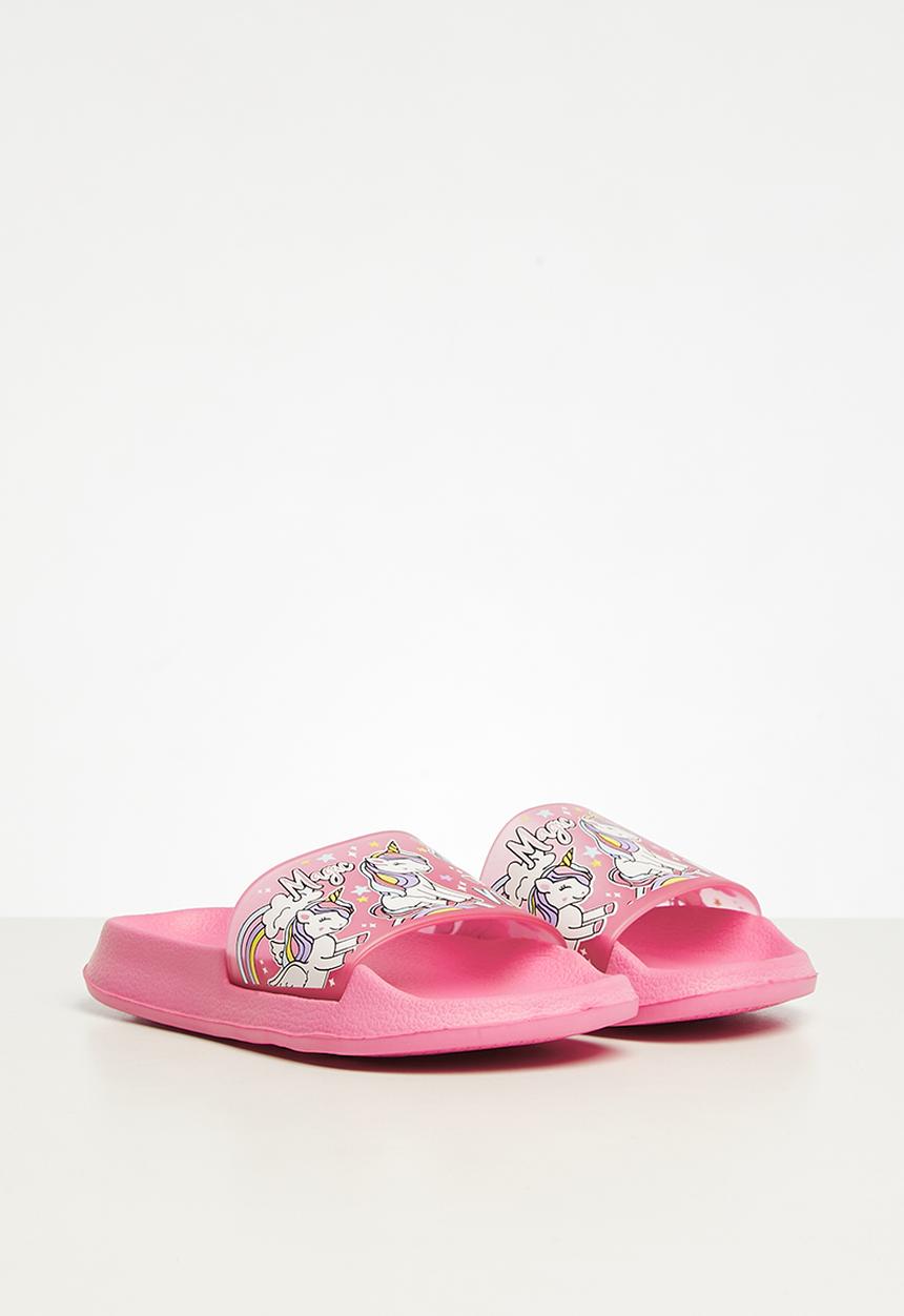 Character Group - Unicorn pool sliders - pink