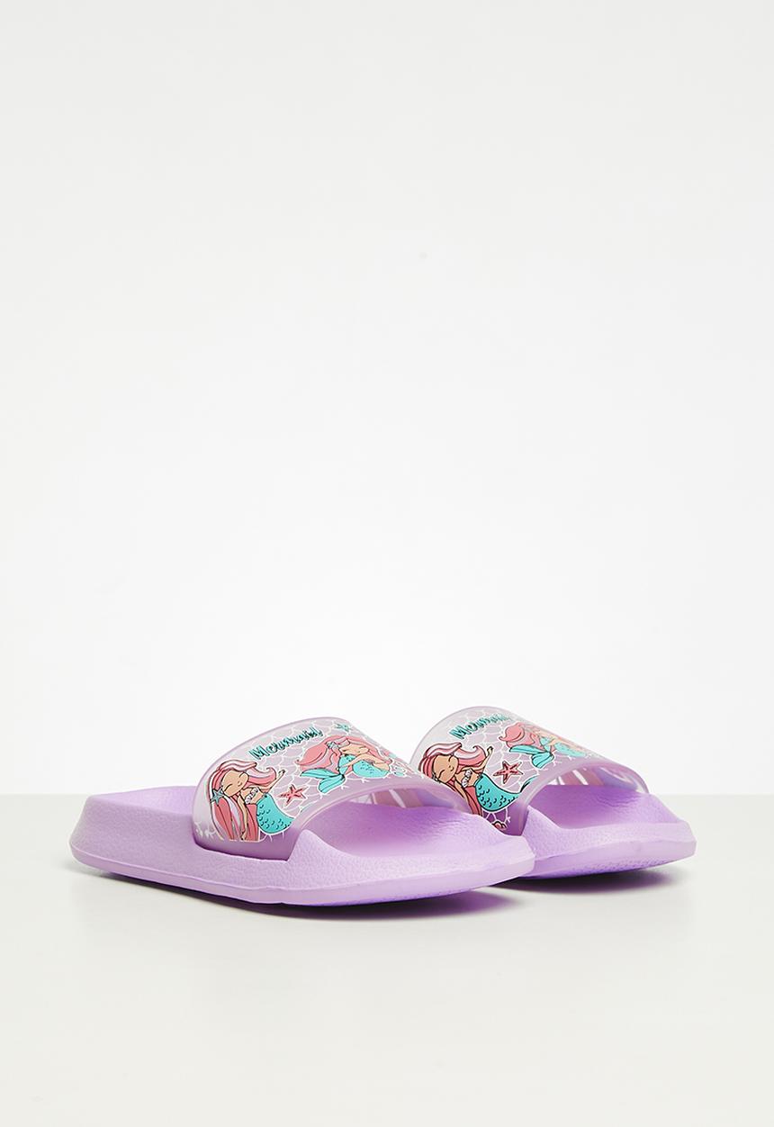 Character Group - Mermaid pool sliders - lilac