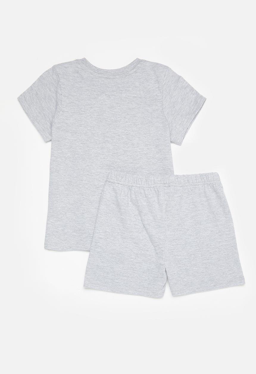 Pop Candy - Summer pj set - grey mel
